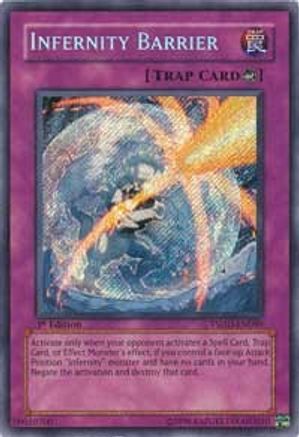 Infernity Barrier [TSHD-EN089] Secret Rare - Trinity Hobby
