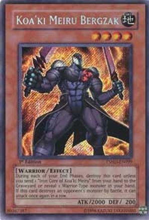Koa'ki Meiru Bergzak [TSHD-EN099] Secret Rare - Trinity Hobby