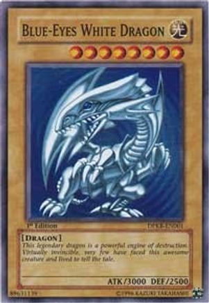 Blue-Eyes White Dragon [DPKB-EN001] Super Rare - Trinity Hobby