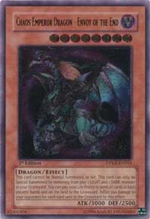 Chaos Emperor Dragon - Envoy of the End [DPKB-EN016] Ultimate Rare - Trinity Hobby