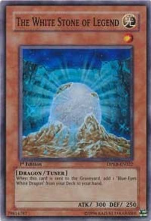 The White Stone of Legend [DPKB-EN022] Super Rare - Trinity Hobby