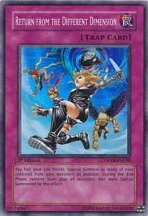 Return from the Different Dimension [DPKB-EN038] Super Rare - Trinity Hobby
