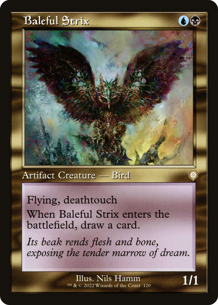 Baleful Strix (Retro) [The Brothers' War Commander] - Trinity Hobby