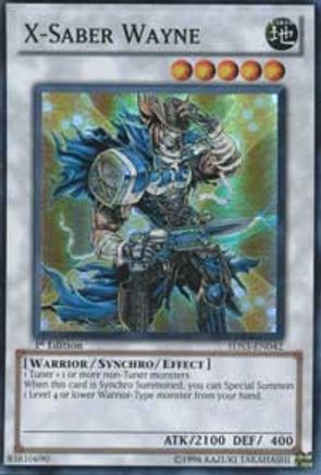 X-Saber Wayne [5DS3-EN042] Super Rare - Trinity Hobby