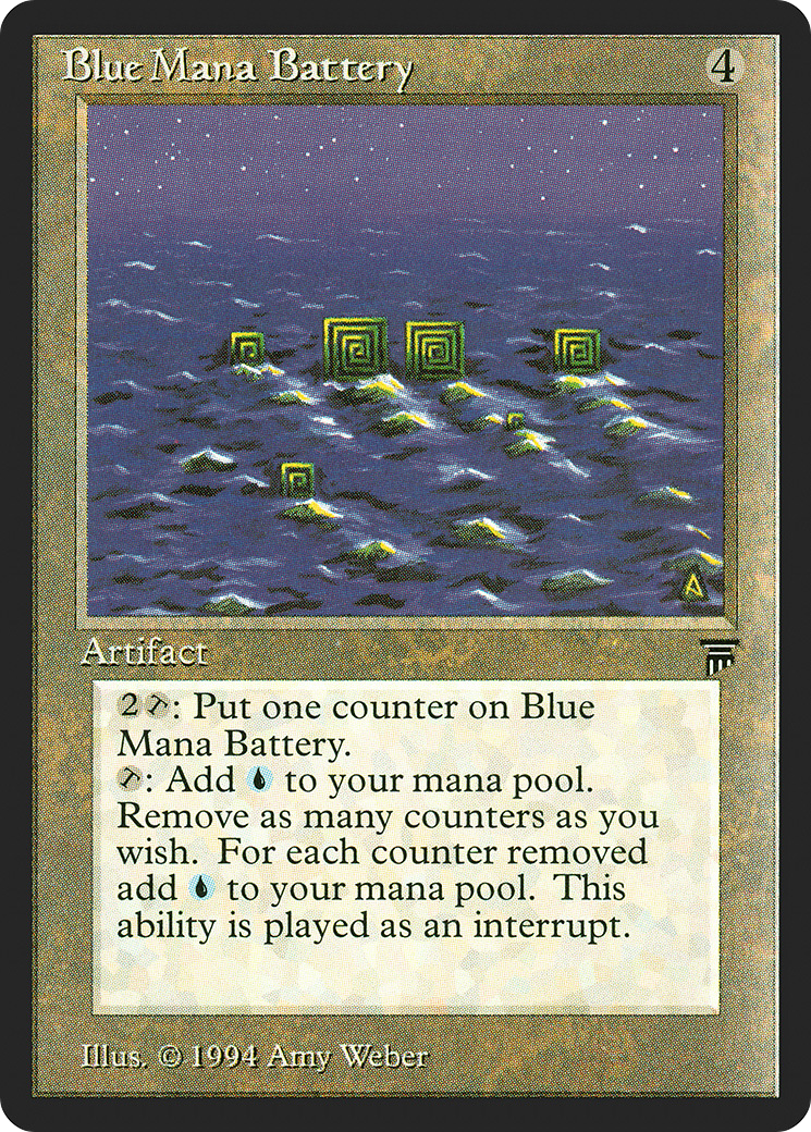 Blue Mana Battery [Legends] - Trinity Hobby