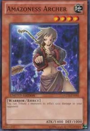 Amazoness Archer [GLD3-EN003] Common - Trinity Hobby