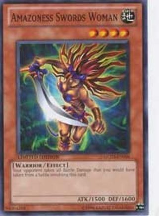 Amazoness Swords Woman [GLD3-EN006] Common - Trinity Hobby