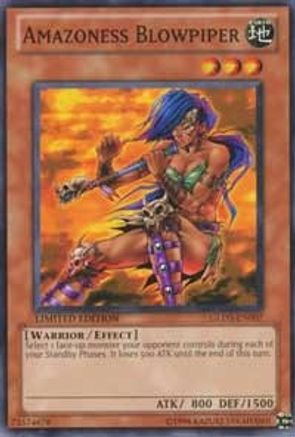 Amazoness Blowpiper [GLD3-EN007] Common - Trinity Hobby