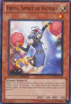 Freya, Spirit of Victory [GLD3-EN010] Common - Trinity Hobby