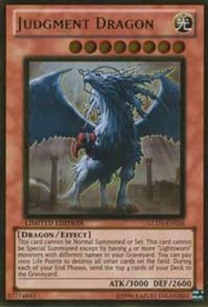Judgment Dragon [GLD3-EN016] Gold Rare - Trinity Hobby
