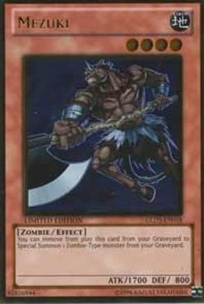 Mezuki [GLD3-EN018] Gold Rare - Trinity Hobby