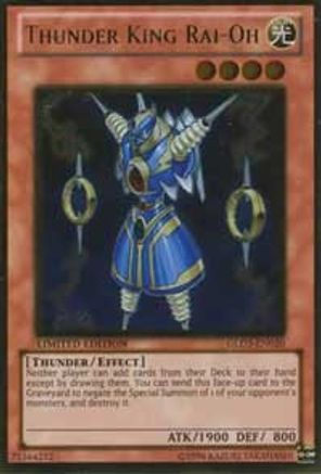 Thunder King Rai-Oh [GLD3-EN020] Gold Rare - Trinity Hobby