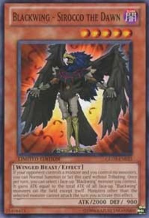 Blackwing - Sirocco the Dawn [GLD3-EN023] Common - Trinity Hobby