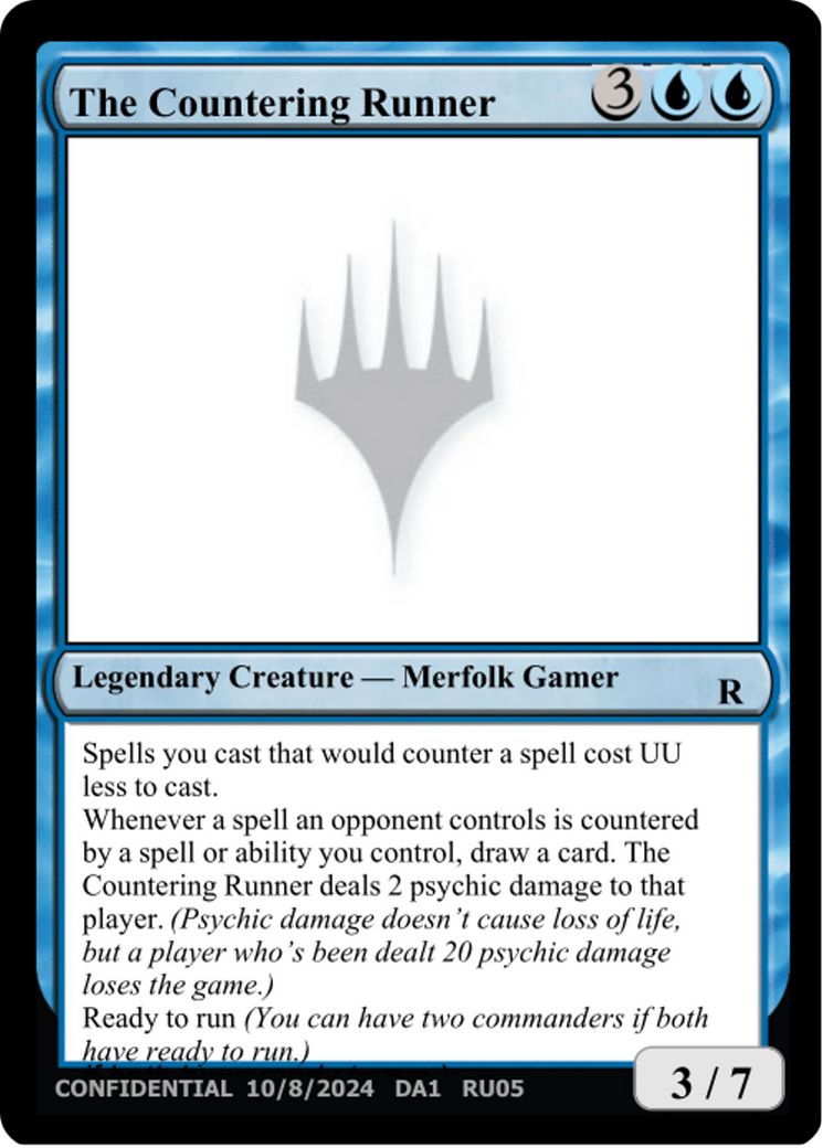 The Countering Runner [Mystery Booster 2 Playtest Cards]