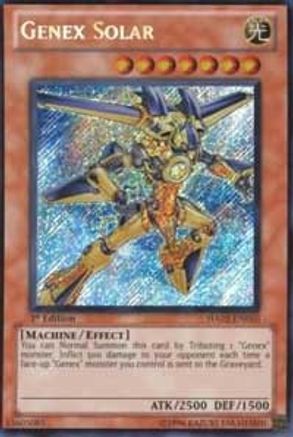 Genex Solar [HA02-EN010] Secret Rare - Trinity Hobby