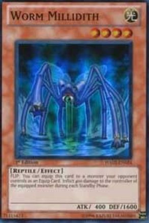 Worm Millidith [HA02-EN024] Super Rare - Trinity Hobby