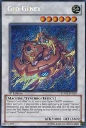 Geo Genex [HA02-EN029] Secret Rare - Trinity Hobby