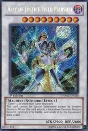Ally of Justice Field Marshal [HA02-EN030] Secret Rare - Trinity Hobby