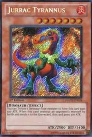Jurrac Tyrannus [HA02-EN038] Secret Rare - Trinity Hobby