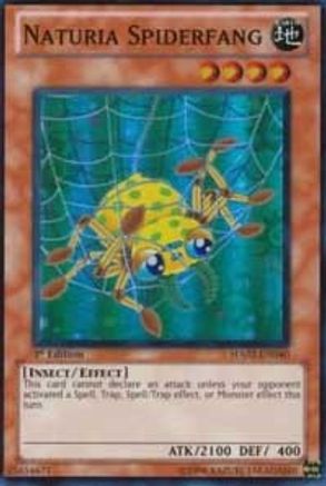 Naturia Spiderfang [HA02-EN040] Super Rare - Trinity Hobby