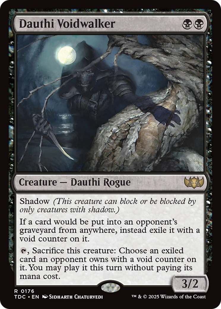 Dauthi Voidwalker (TDC-176) - [Commander: Tarkir: Dragonstorm] - Trinity Hobby
