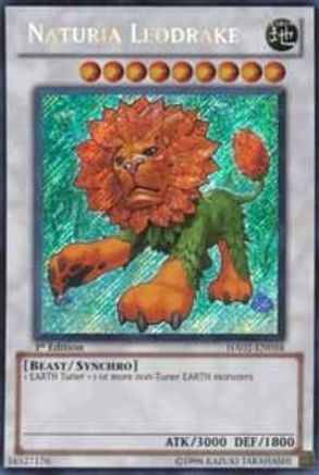 Naturia Leodrake [HA02-EN058] Secret Rare - Trinity Hobby