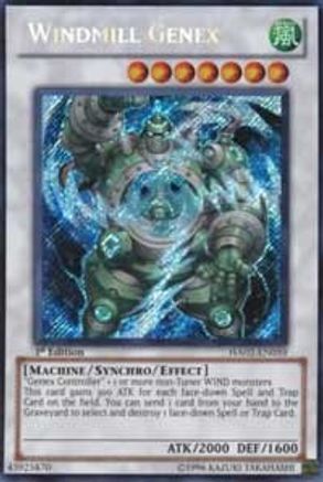Windmill Genex [HA02-EN059] Secret Rare - Trinity Hobby