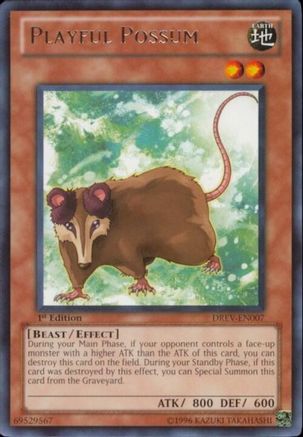 Playful Possum [DREV-EN007] Rare - Trinity Hobby