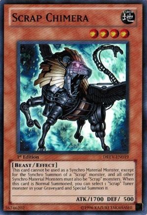 Scrap Chimera [DREV-EN019] Super Rare - Trinity Hobby