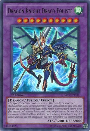Dragon Knight Draco-Equiste [DREV-EN038] Ultra Rare - Trinity Hobby
