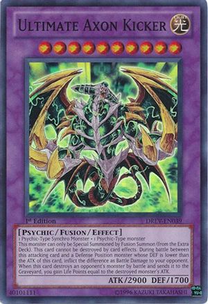 Ultimate Axon Kicker [DREV-EN039] Super Rare - Trinity Hobby