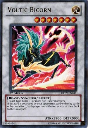 Voltic Bicorn [DREV-EN041] Ultra Rare - Trinity Hobby
