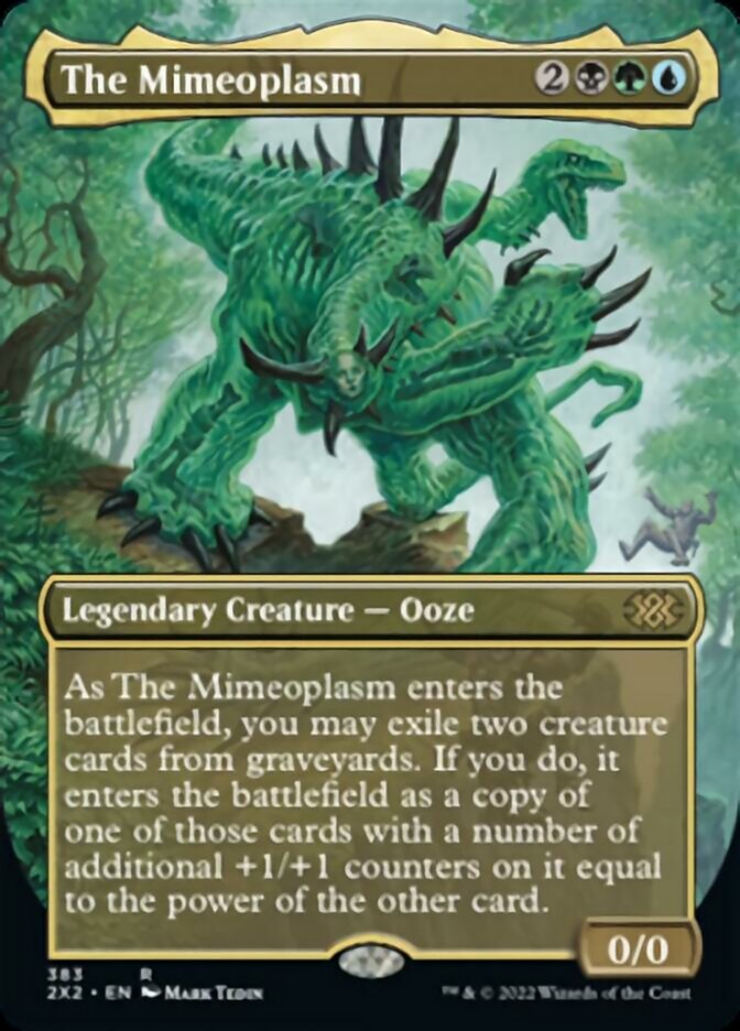 The Mimeoplasm (Borderless Alternate Art) [Double Masters 2022] - Trinity Hobby