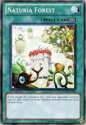 Naturia Forest [DREV-EN051] Common - Trinity Hobby