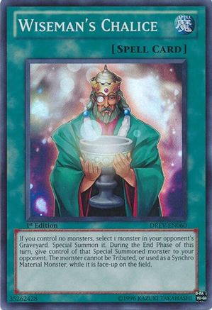 Wiseman's Chalice [DREV-EN060] Super Rare - Trinity Hobby