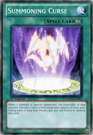 Summoning Curse [DREV-EN061] Common - Trinity Hobby