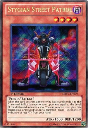Stygian Street Patrol [DREV-EN099] Secret Rare - Trinity Hobby