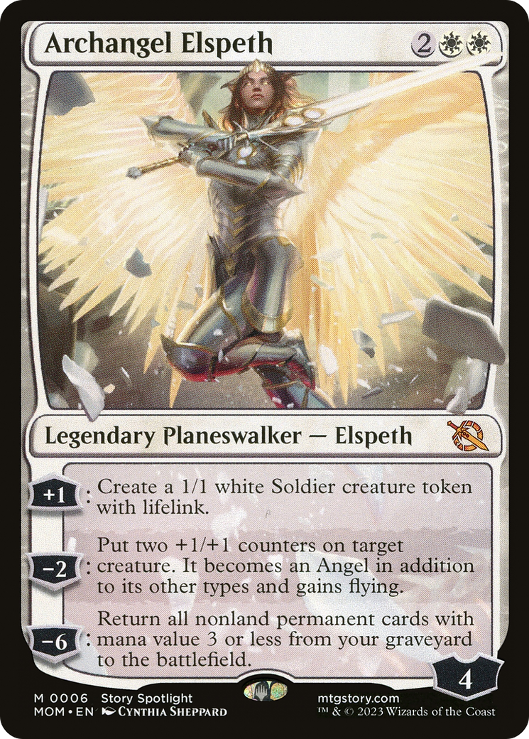 Archangel Elspeth [March of the Machine] - Trinity Hobby