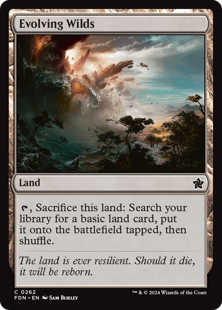 Evolving Wilds [Foundations] - Trinity Hobby