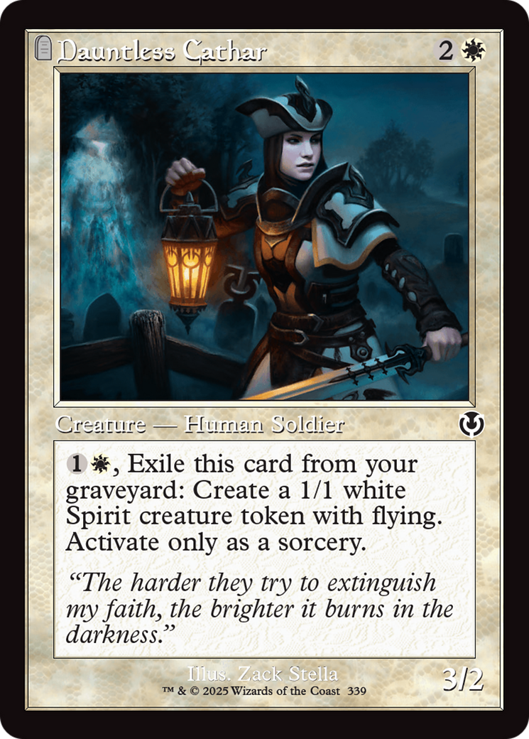 Dauntless Cathar (Retor Frame) [Innistrad Remastered] - Trinity Hobby