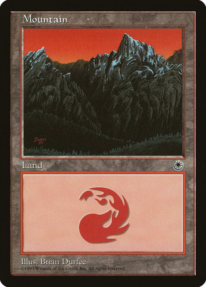 Mountain (9/7 Signature / Peak on Left) [Portal] - Trinity Hobby