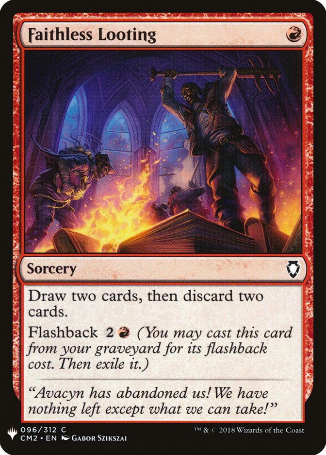 Faithless Looting [Mystery Booster] - Trinity Hobby