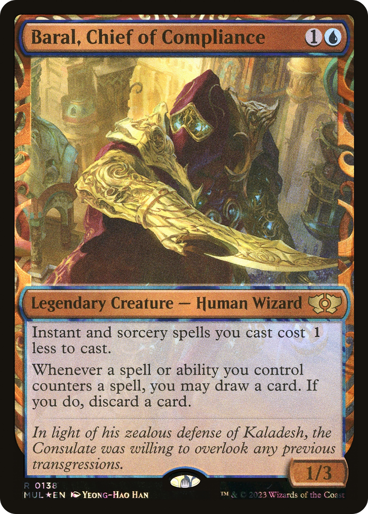 Baral, Chief of Compliance (Halo Foil) [Multiverse Legends] - Trinity Hobby