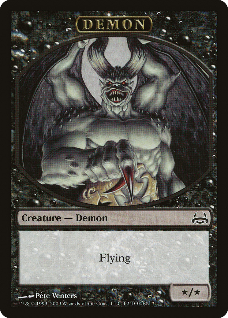 Demon Token [Duel Decks: Divine vs. Demonic Tokens] - Trinity Hobby
