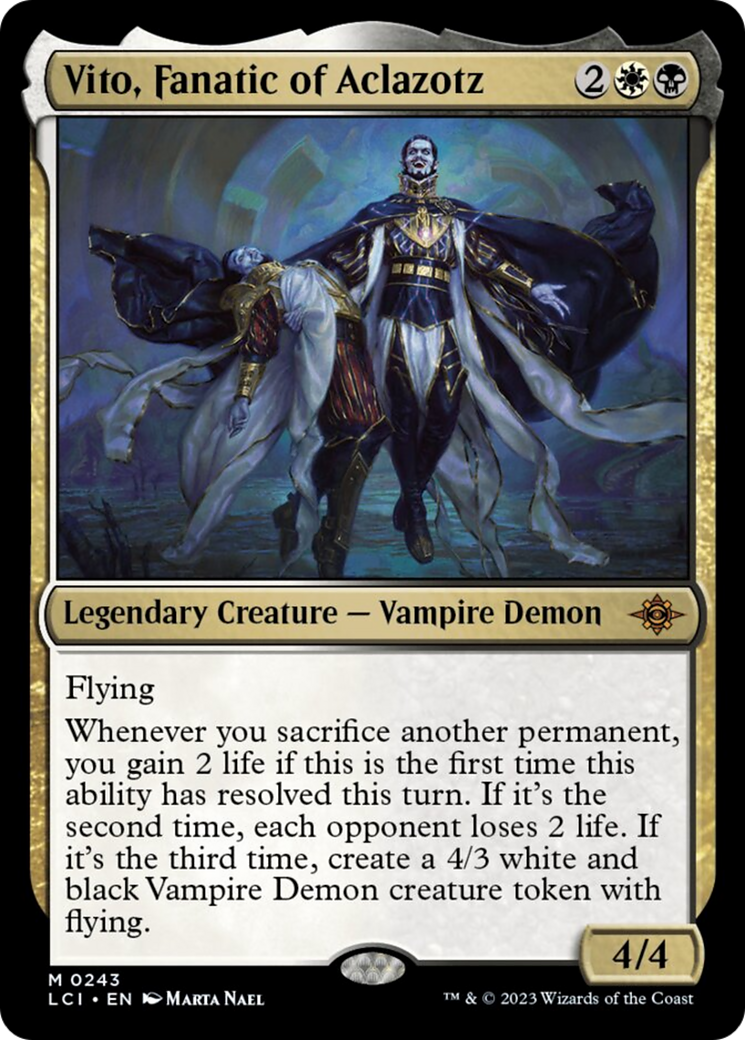 Vito, Fanatic of Aclazotz [The Lost Caverns of Ixalan] - Trinity Hobby