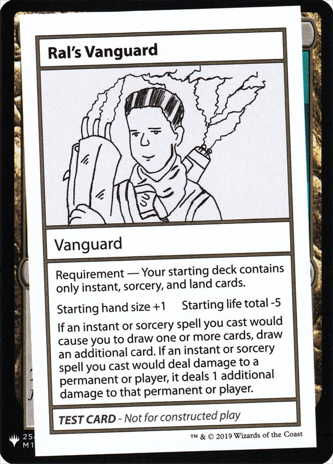 Ral's Vanguard [Mystery Booster Playtest Cards] - Trinity Hobby