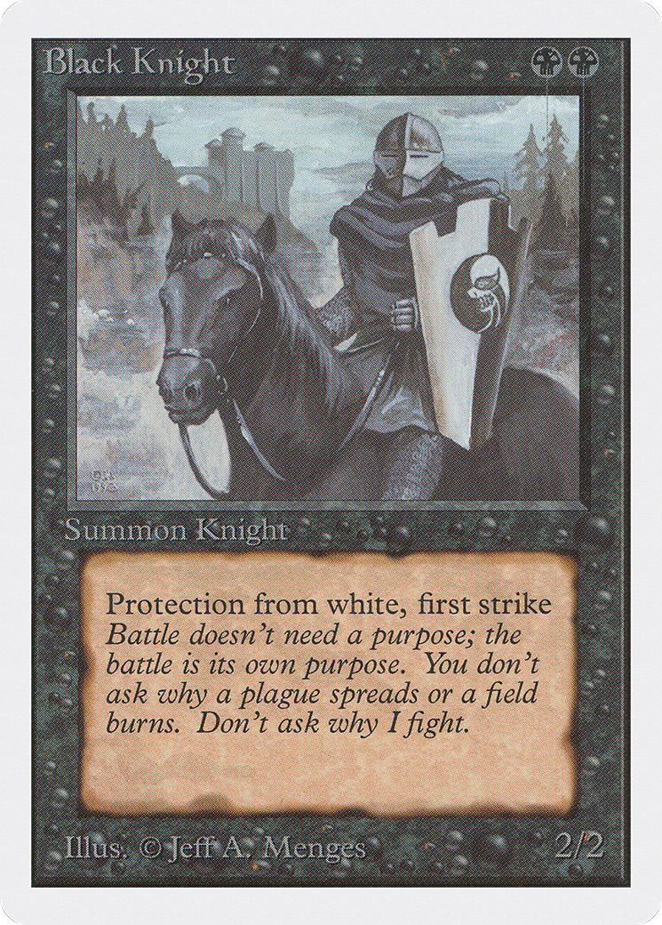 Black Knight [Unlimited Edition] - Trinity Hobby