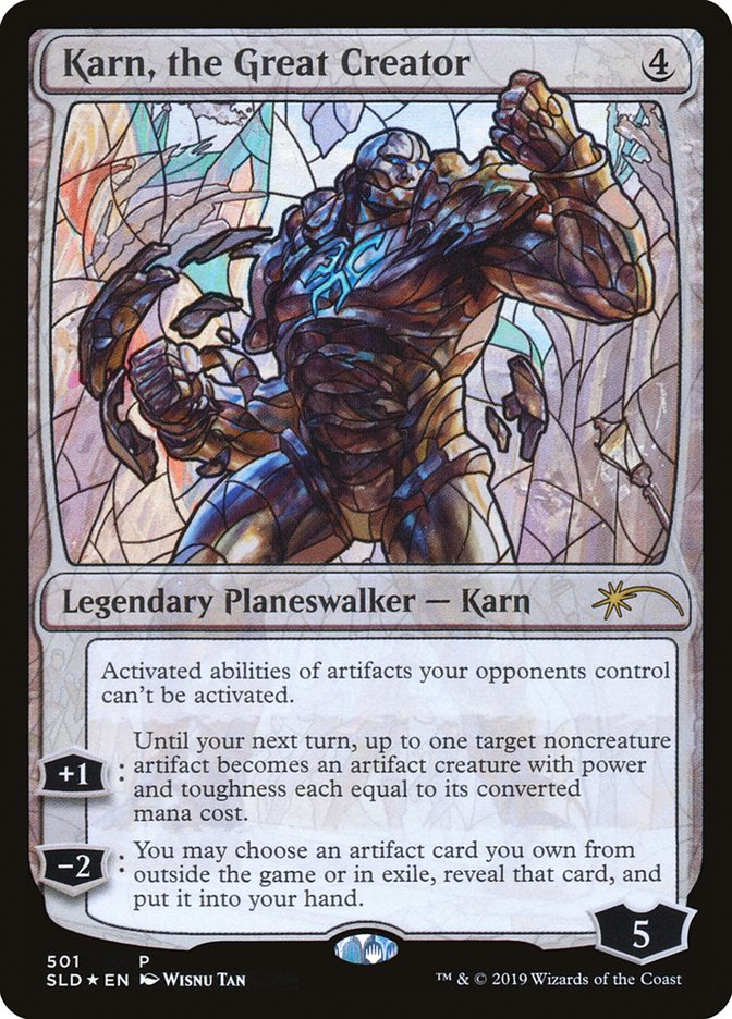 Karn, the Great Creator (Stained Glass) [Secret Lair Drop Promos] - Trinity Hobby