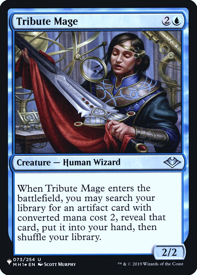Tribute Mage [Secret Lair: Heads I Win, Tails You Lose] - Trinity Hobby