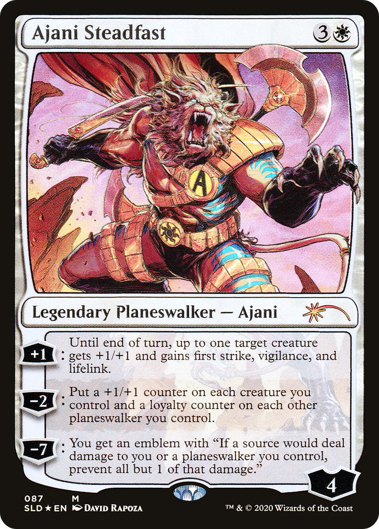 Ajani Steadfast [Secret Lair Drop Series] - Trinity Hobby